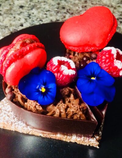 gâteau saint valentin amoureux la petite cuillère