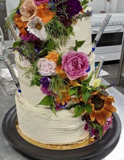 Pièce montée fleurs_la petite cuillere